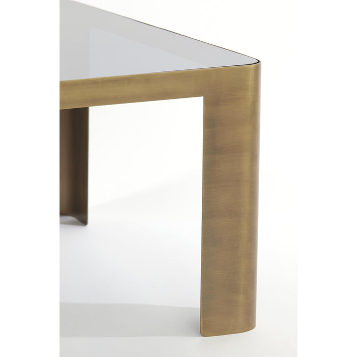 Light & Living - Salontafel OXE - Ø75x40cm - Brons - Set van 2