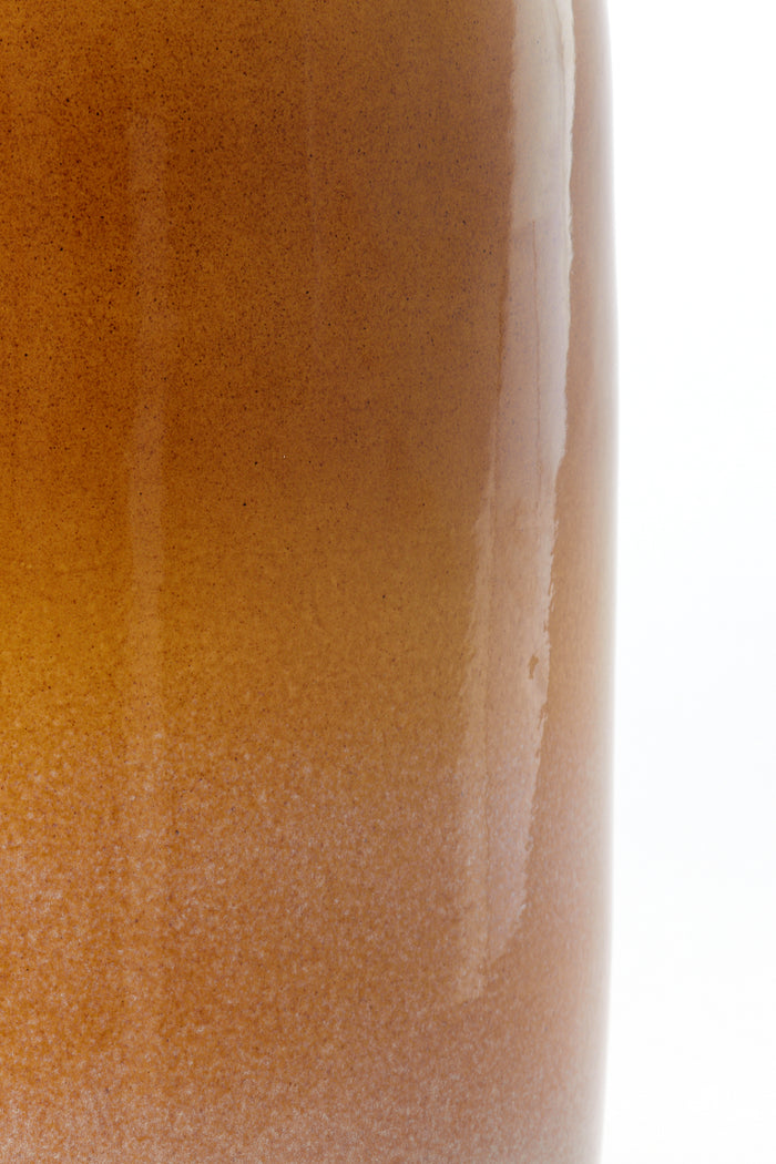 Light & Living - Bijzettafel FRANCA - Ø30.5x26cm - Geel