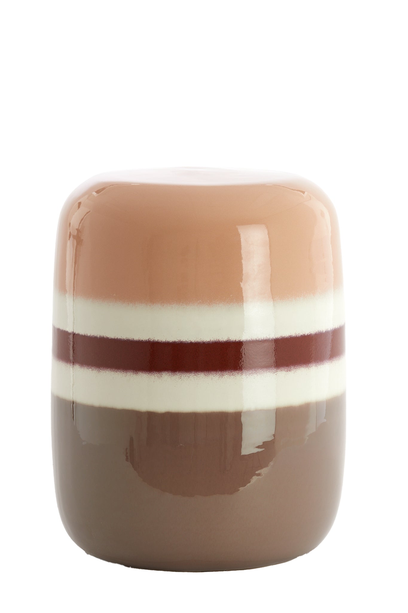 Light & Living - Bijzettafel FRANCA - Ø34x46.5cm - Oranje