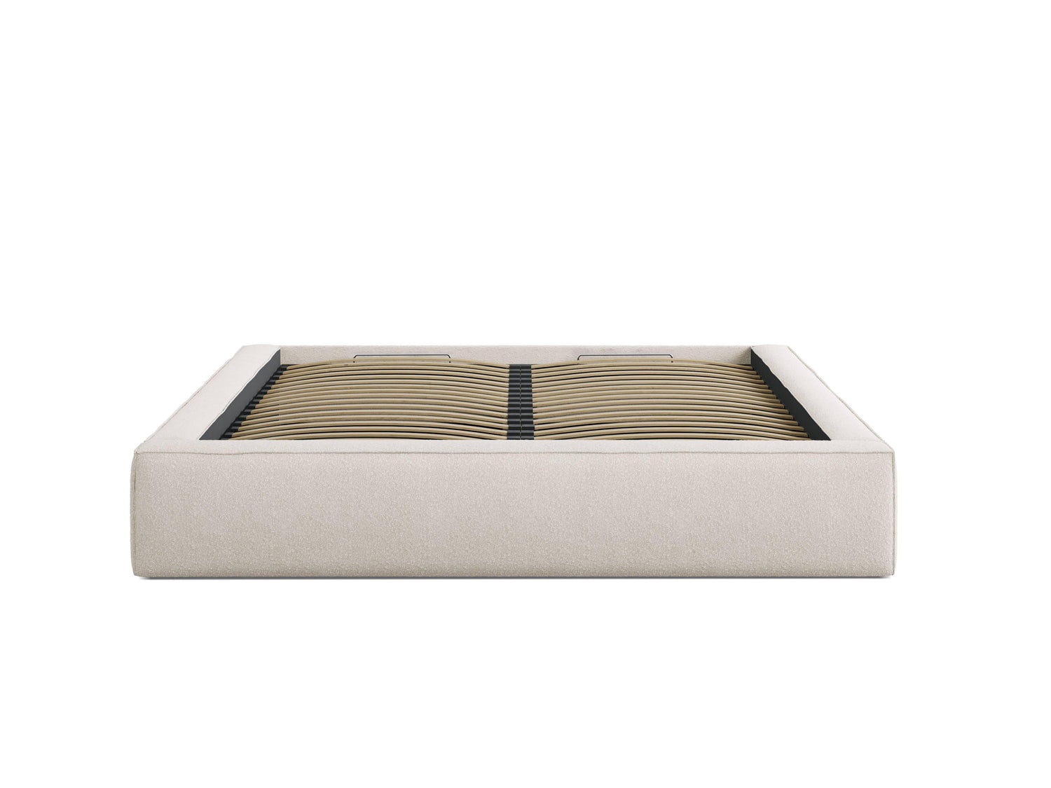 Micadoni Bedframe met opbergvak Simon 200x200 bouclé