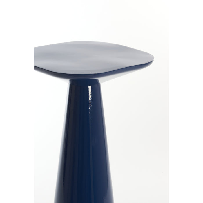 Light & Living - Bijzettafel ABALA - Ø28x53cm - Blauw