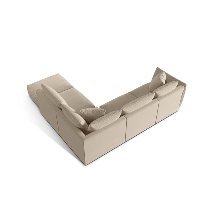 Micadoni Hoekbank Christ 4-zits rechts velvet