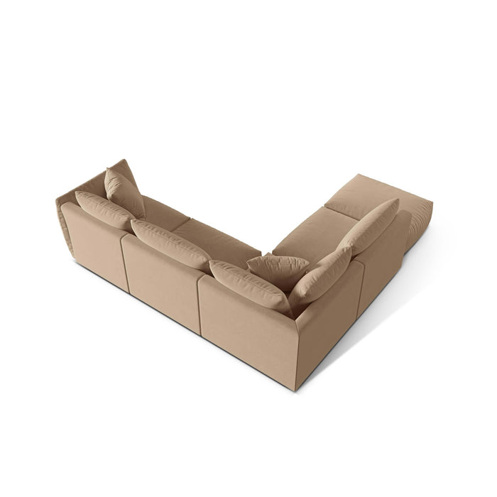 Micadoni Hoekbank Christ 4-zits links velvet