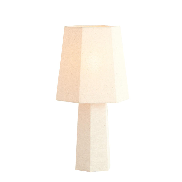 Light & Living Tafellamp Musabo - Naturel - Ø25cm