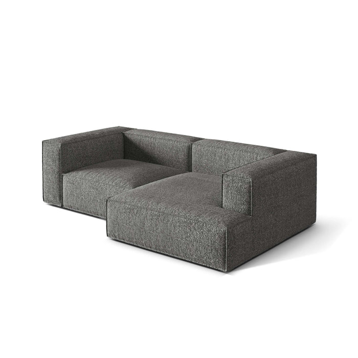 Micadoni Hoekbank Nuria 3-zits rechts bouclé