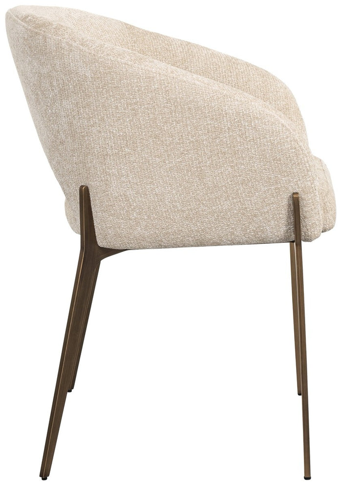 Richmond Interiors Kenzi Cream Unicorn Armstoel