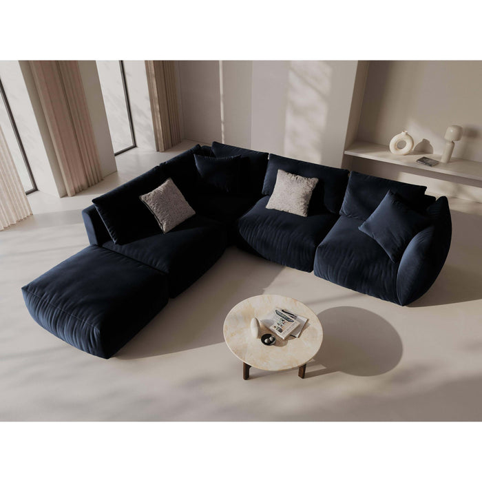 Micadoni Hoekbank Christ 4-zits links velvet