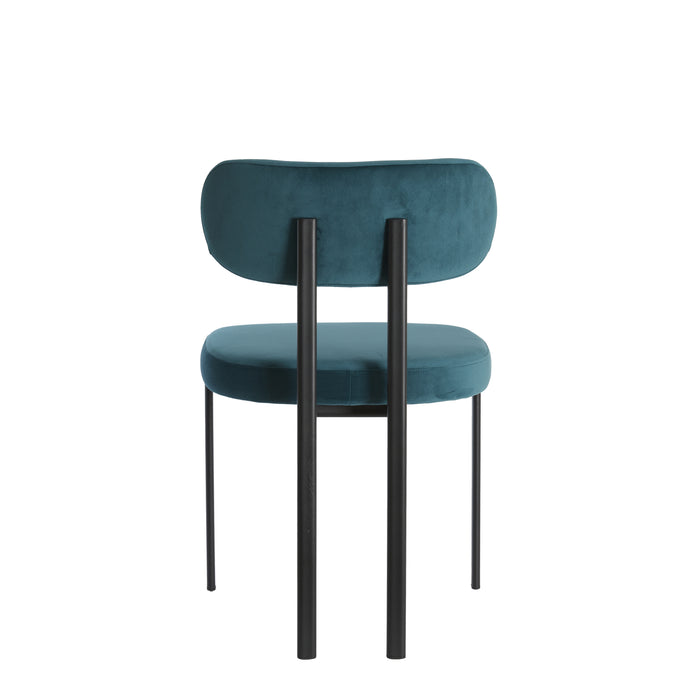 Light & Living - Eetkamerstoel SONJA - Groen - Set van 2