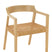 J-line - Stoel Emma Teakhout Naturel - 55x55x71cm