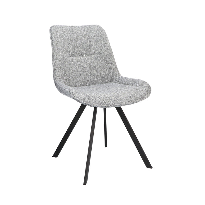 Eetkamerstoel Lavina - Grijs -  - 52x84x60cm (BxHxD)