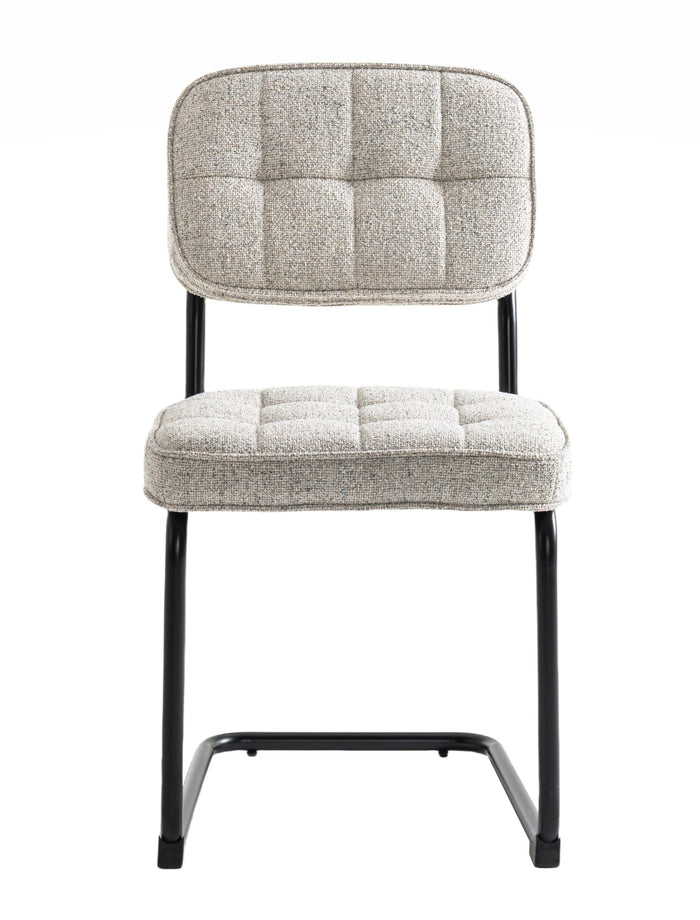 Eetkamerstoelen set van 4 - Flexa Beige Stof