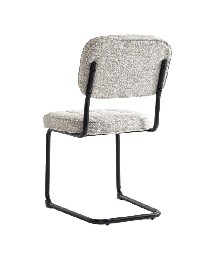 Eetkamerstoelen set van 4 - Flexa Beige Stof