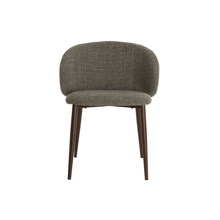 Light&living Eetkamerstoel 57x56x74 cm ALUKO zwart-licht bruin+bruin