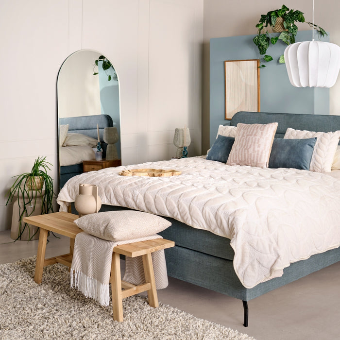 Dutch Decor Plaid Josefien - Beige|Creme - Textiel