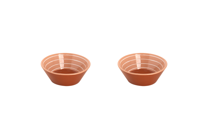 Colori Del Sud - Mezquita - Schaal - 2 stuks - 45 cl - ø 15 cm