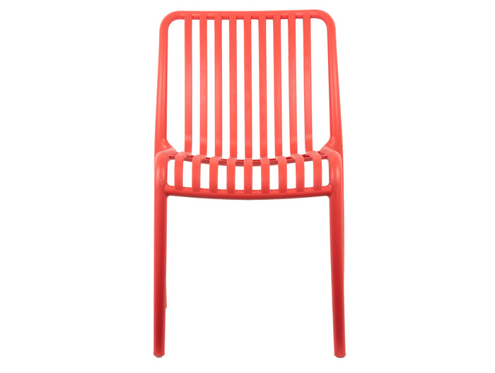 Leitmotiv - Eetkamerstoel Glee - Scarlet red