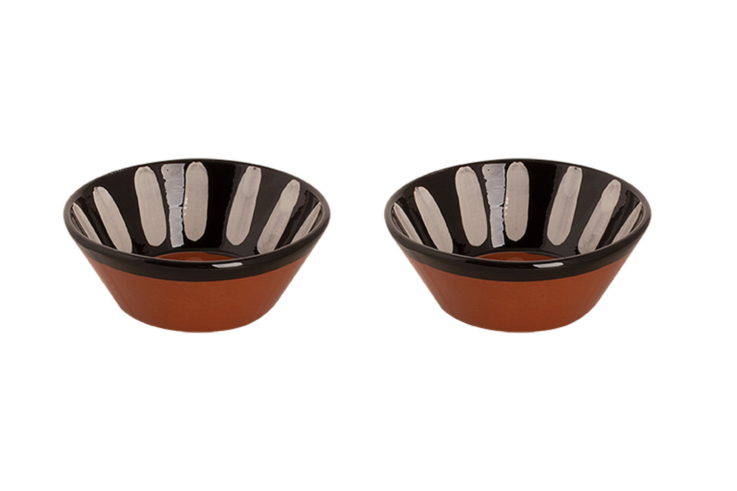 Colori Del Sud - Mezquita - Schaal - 2 stuks - 80 cl - ø 18 cm