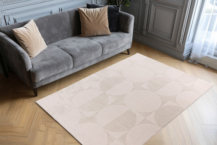 Lalee Elif 120 x 170 cm Vloerkleed Beige 406