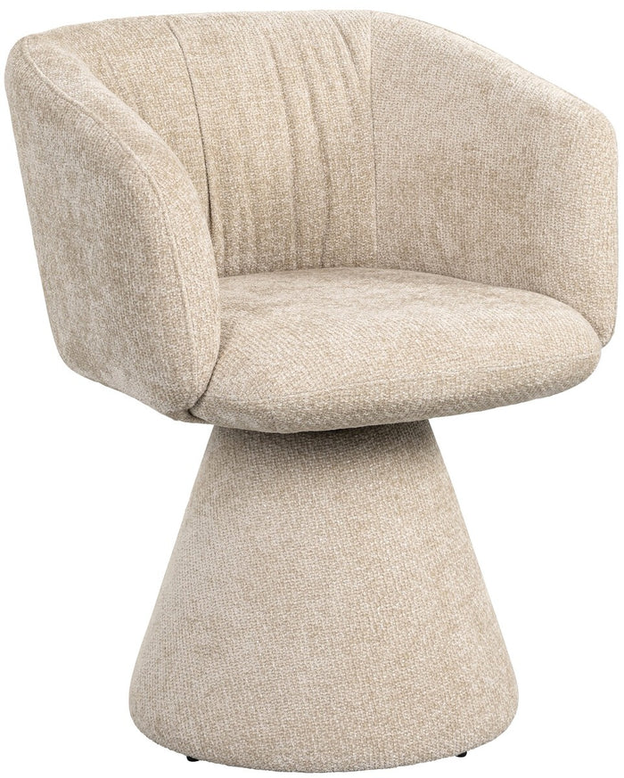 Richmond Interiors Madeline Cream Unicorn Draaistoel