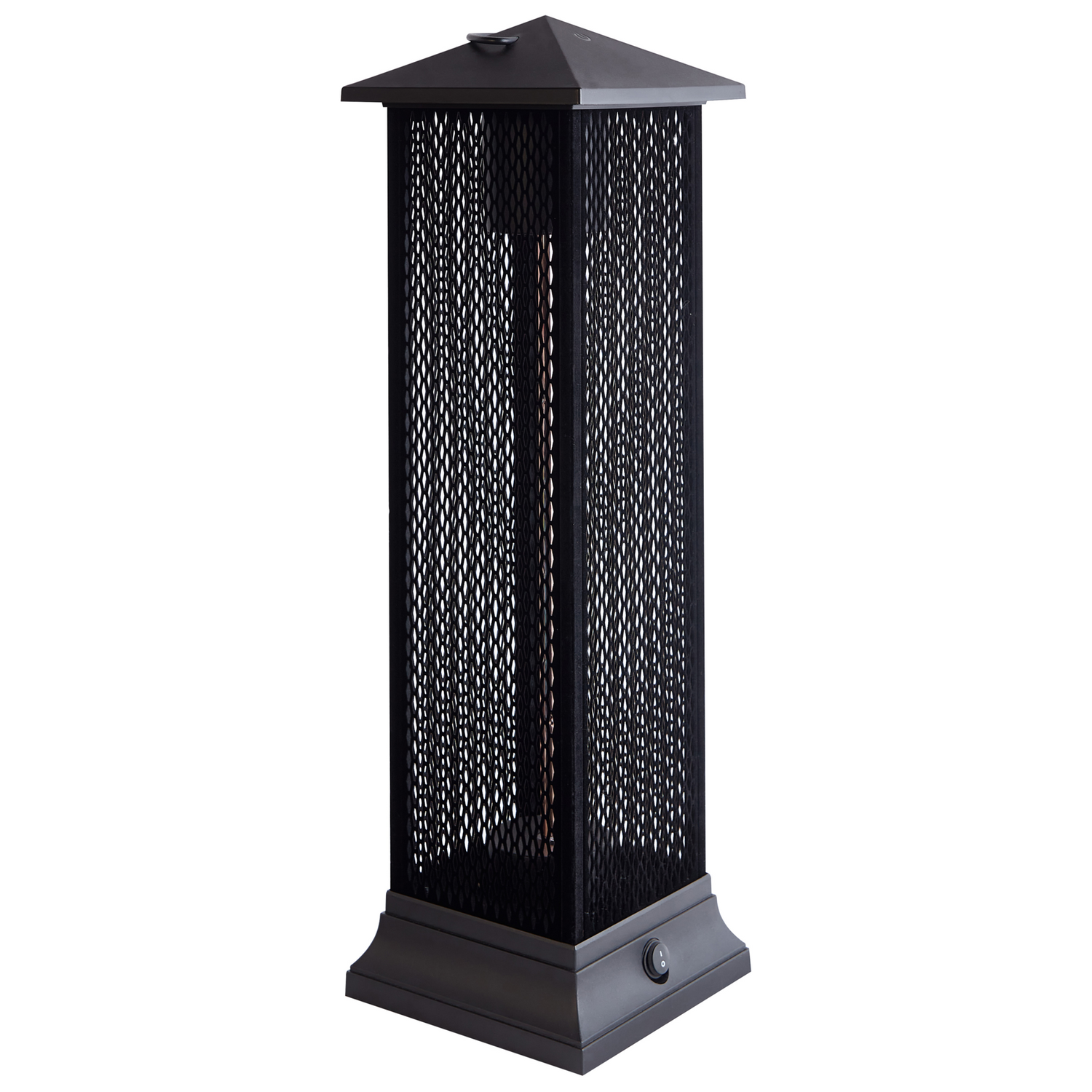 Beliani - TUNUPA - Terrasverwarmer - Zwart - Staal