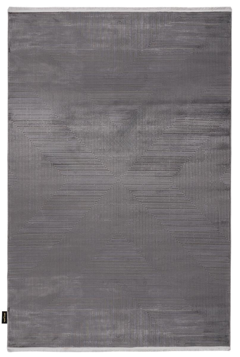 Pierre Cardin Garnier 80 x 150 cm Vloerkleed Grafiet