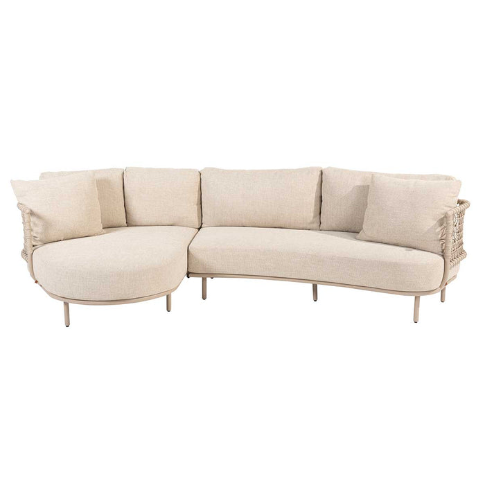 4 Seasons Outdoor Sardinia loungebank 2-delig - latte
