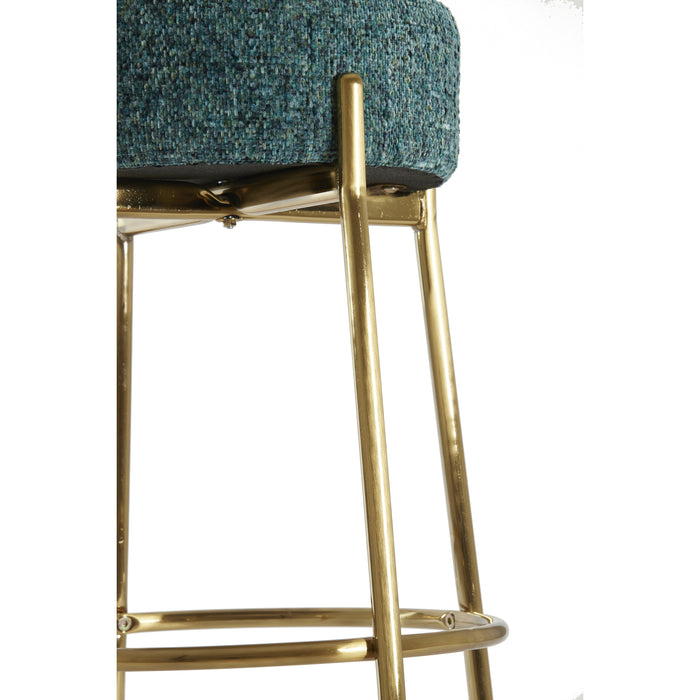 Light & Living - Barkruk LOKVA - Ø41x67cm - Groen - Set van 2