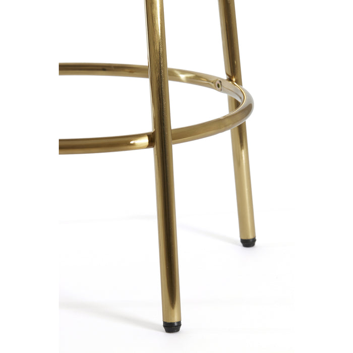 Light & Living - Barkruk LOKVA - Ø41x67cm - Groen - Set van 2