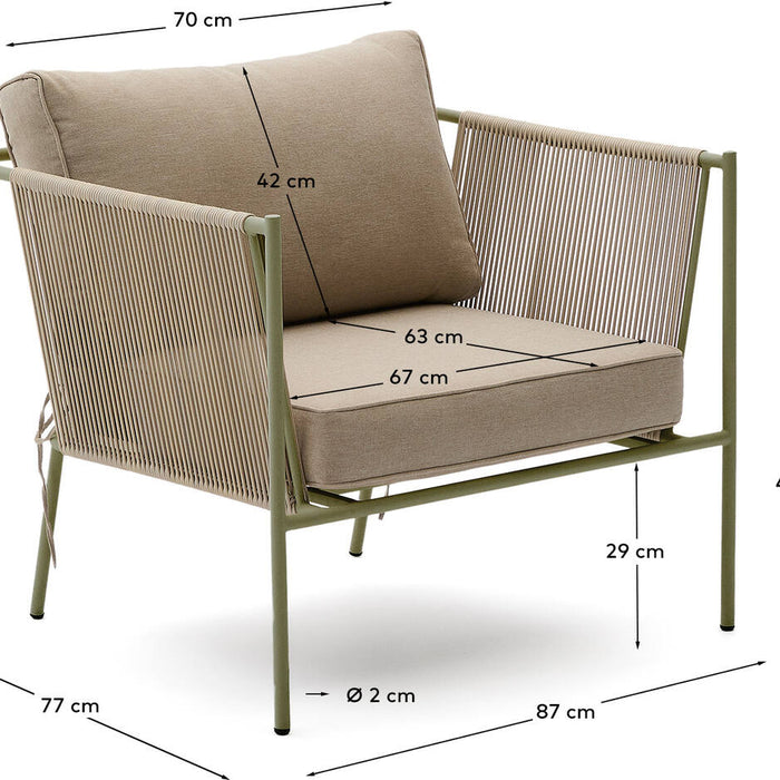 Fauteuil Zivia, Fauteuil