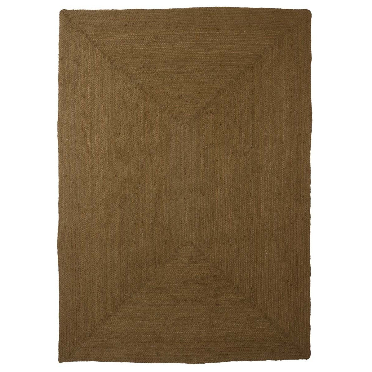 Boho&me Jute vloerkleed - Pure olijfgroen - 120x170 cm