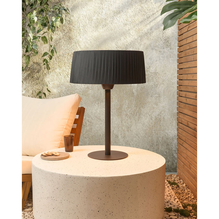 Beliani - OLLERIA - Terrasverwarmer - Zwart - Staal