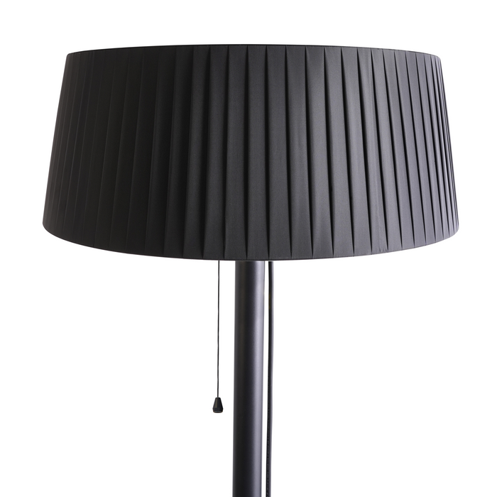 Beliani - OLLERIA - Terrasverwarmer - Zwart - Staal