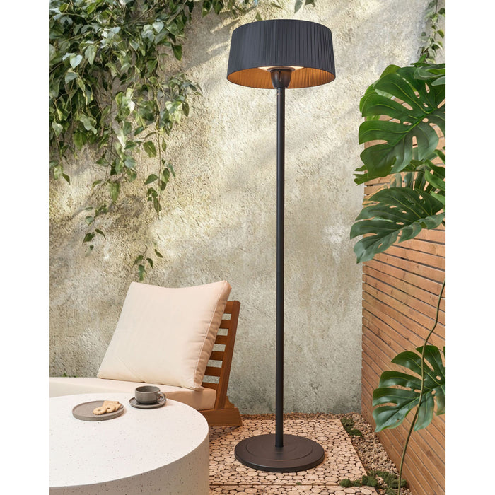 Beliani - VARAZZE - Terrasverwarmer - Zwart - Staal