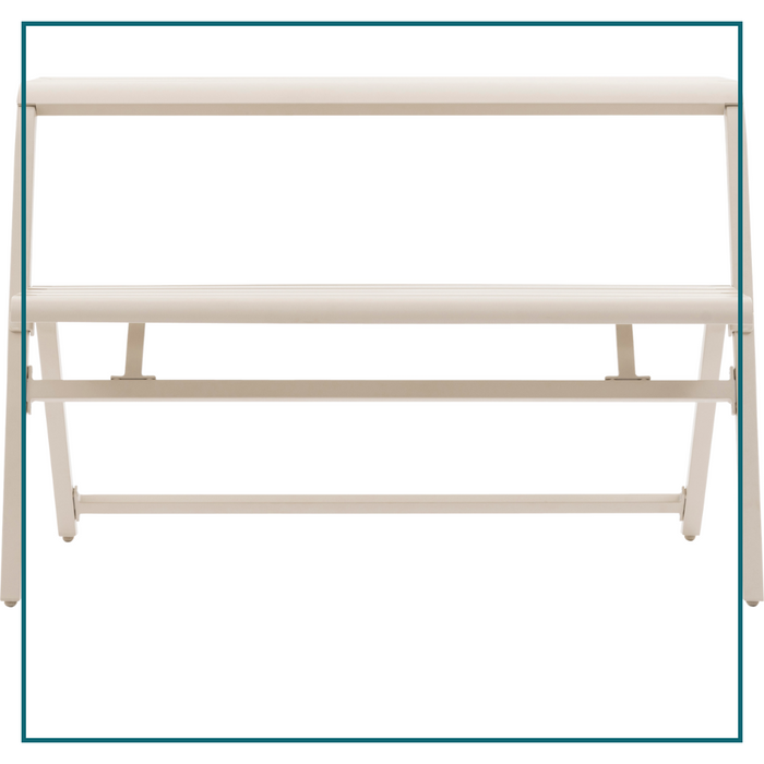 HESPERIDE HIXA Balkontafel Tuintafel Balkonbank halve Picknicktafel...