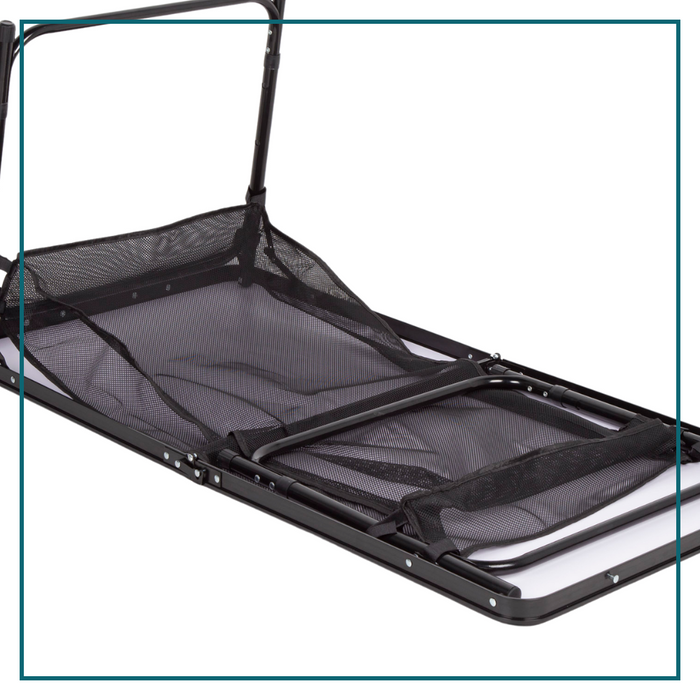 HIXA Campingtafel Vouwtafel Inklapbare tafel Strandtafel Zwart Vers...