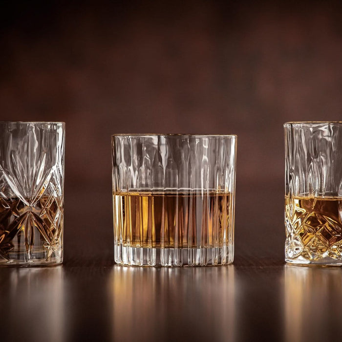 Cookinglife Whiskey Glazen | Cocktailglazen | Waterglazen Moville - 320 ml - 4 stuks