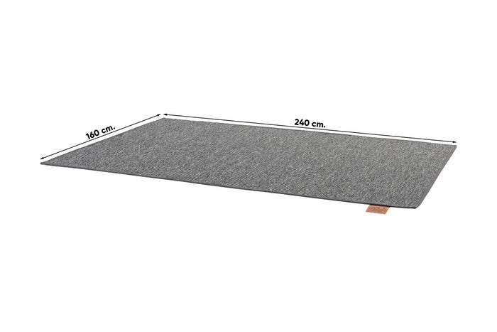 4 Seasons Outdoor rug|karpet 160x240 cm. - antraciet