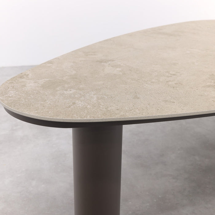 4 Seasons Arizona organische tuintafel  240x120 cm. - zand|terre