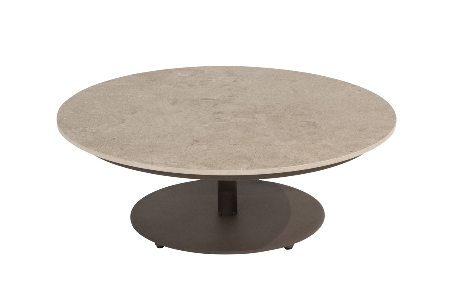 4 Seasons Outdoor Boaz koffietafel - terre|keramiek -  Ø80 cm.