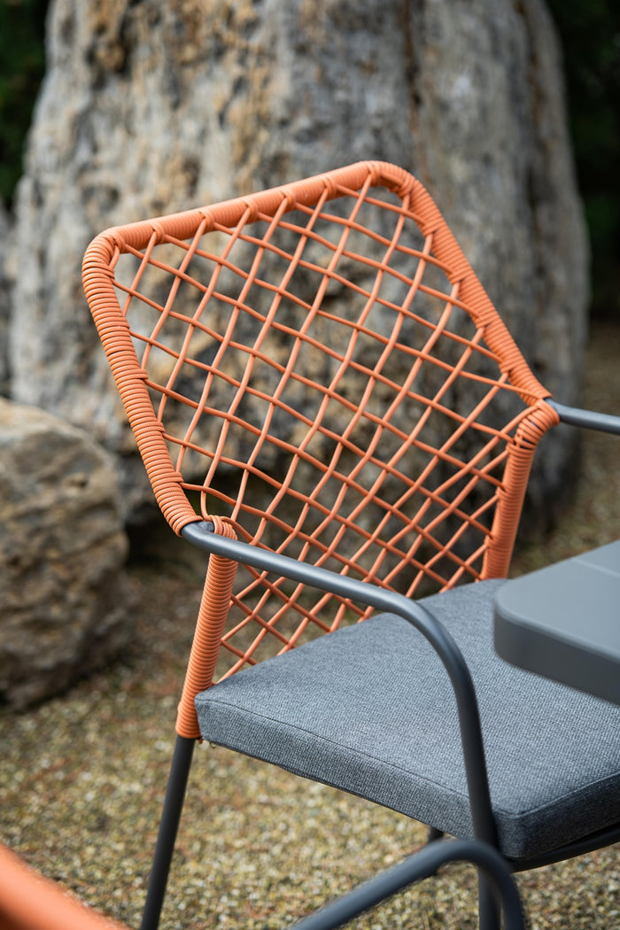 5-delige tuinset Dido tuinstoelen koper - Vigo tafel