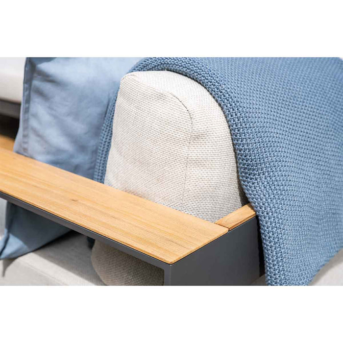 Garden Impressions Malakka loungeset 3-delig - light teak look