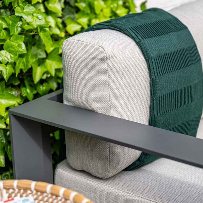 Garden Impressions Malakka lounge dining set 5-delig - valley sand