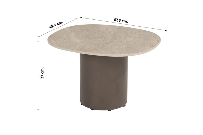 4 Seasons Sofie Salontafel set (2-delig) - zand|terre
