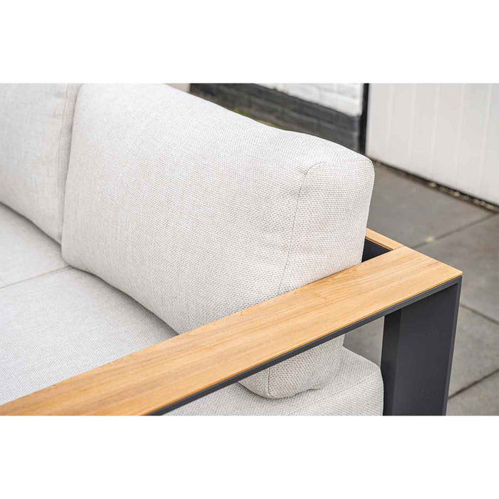 Garden Impressions Malakka lounge dining set 4-delig - light teak look