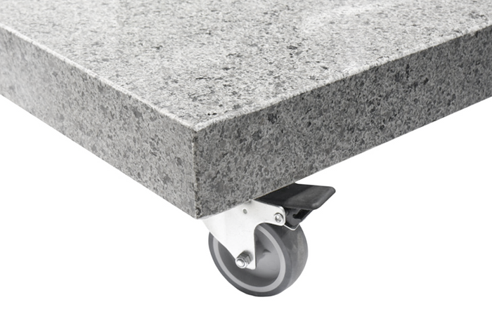 4-Seasons Siesta parasolvoet 125kg. + wielenset