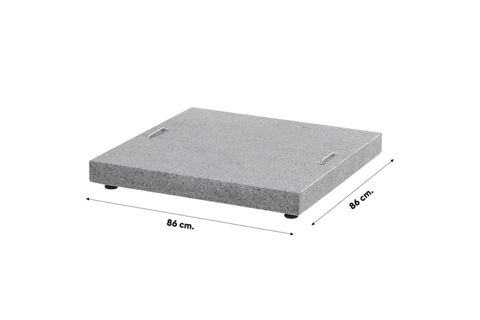 4-Seasons Siesta parasolvoet 125kg. + wielenset