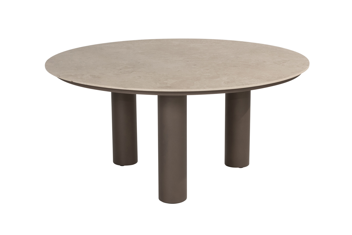 4 Seasons Arizona ronde tuintafel  Ø160 cm. - zand|terre