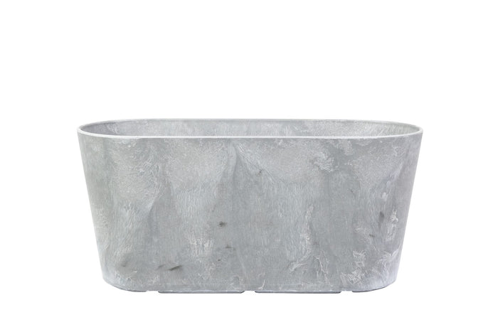 Artstone Balkonbak Claire - 35x16x17 - Grijs