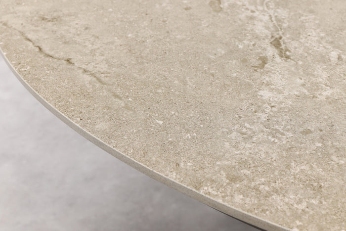 4 Seasons Arizona ronde tuintafel  Ø160 cm. - zand|terre