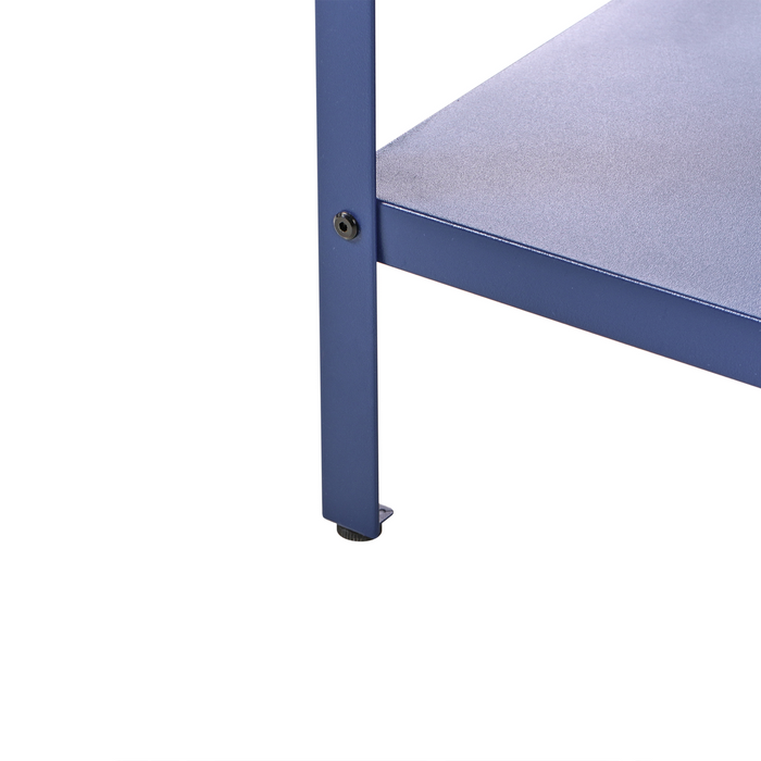 Beliani - VILAMA - Buitenkeuken eiland - Blauw - 80x50x92 cm - Staal